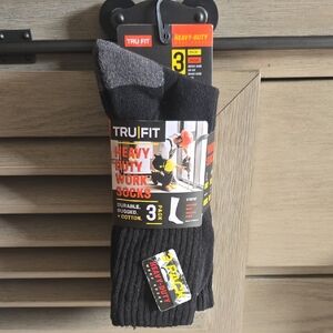 Heavy Duty Casual Socks - Black and Gray